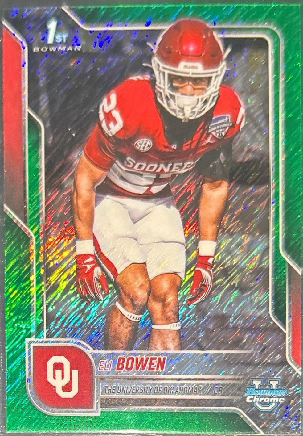 Eli Bowen [Green Shimmer Refractor] #107