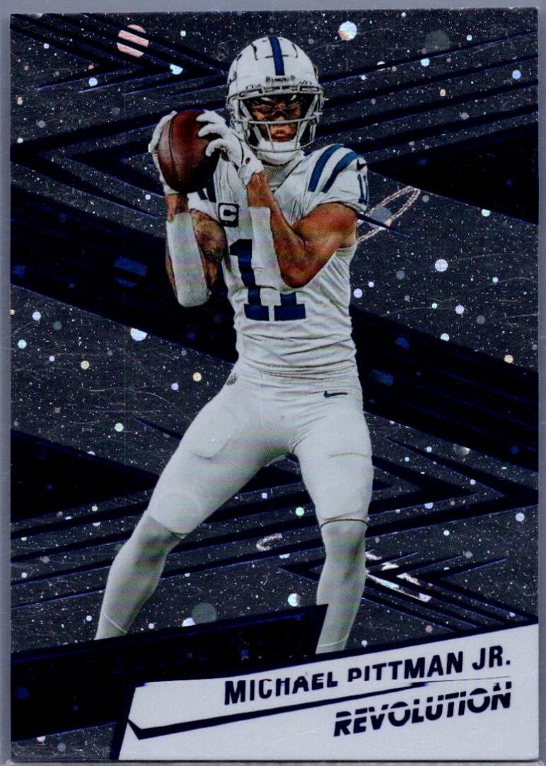 Michael Pittman Jr. [Blue Cosmo] #121