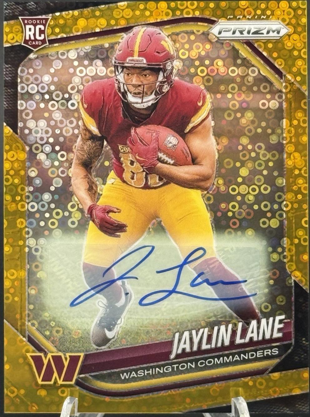 Jaylin Lane [Rookie Autograph Gold] #356