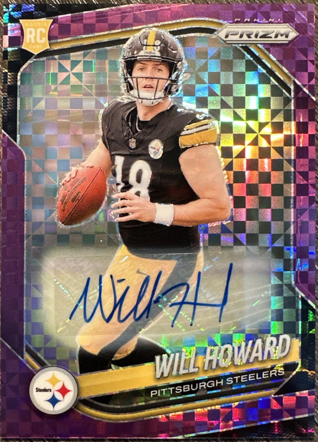 Will Howard [Autograph Purple Power] #367