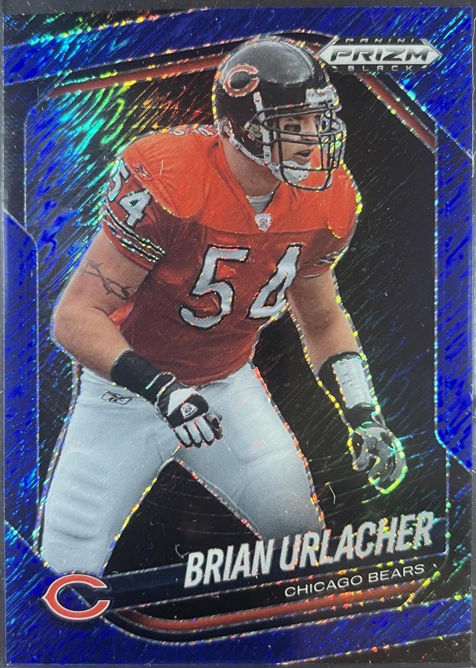 Brian Urlacher [Blue Shimmer] #19