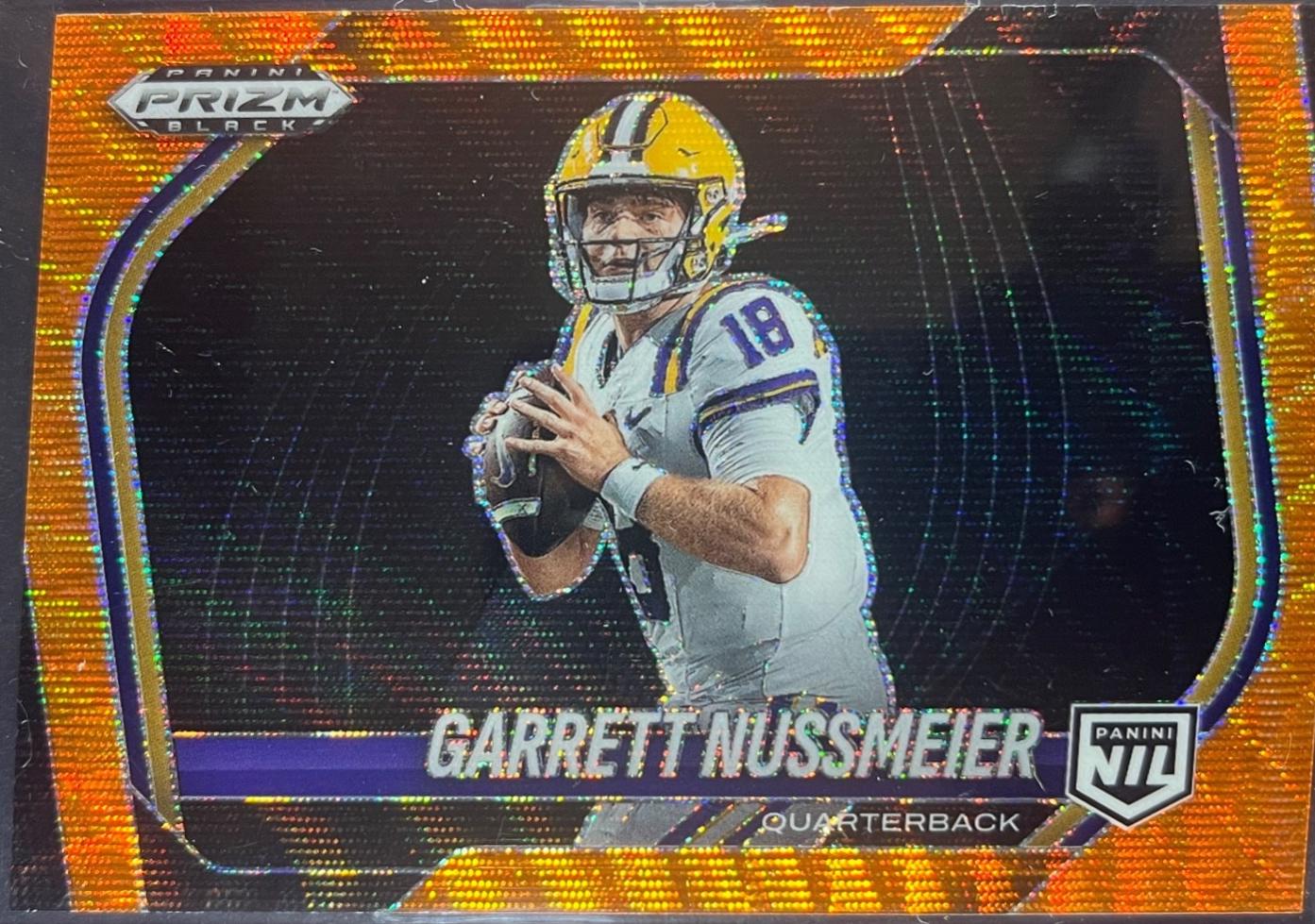 Garrett Nussmeier [Orange Wave] #187