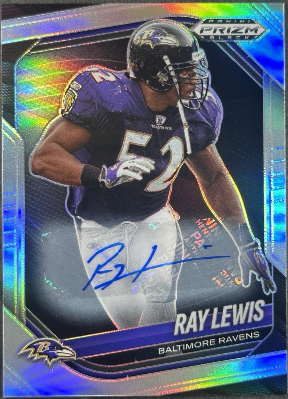 Ray Lewis [Autograph Silver] #8