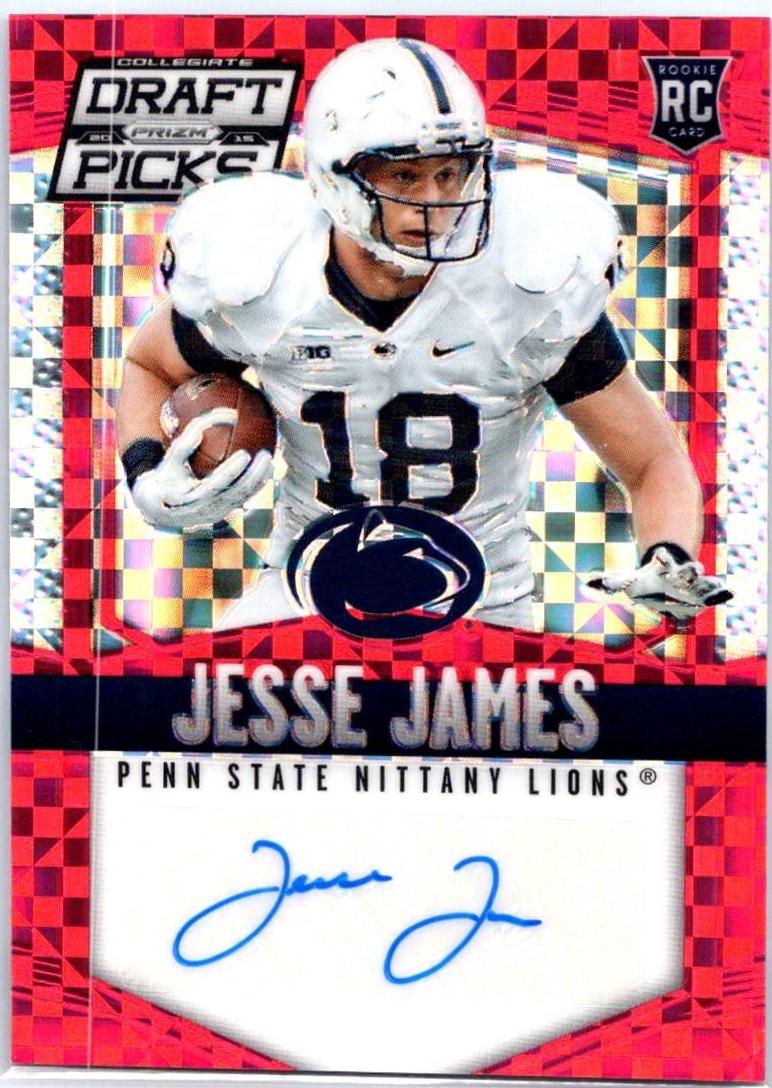 Jesse James [Autograph Red Power Prizm] #197