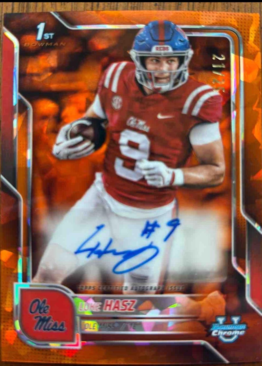 Luke Hasz [Orange Sapphire] #BCA-LH