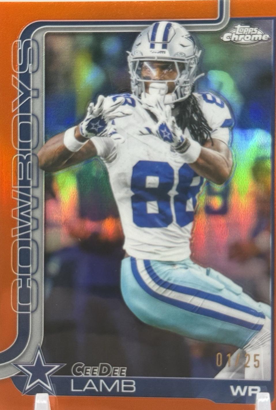 CeeDee Lamb [Orange Refractor] #76