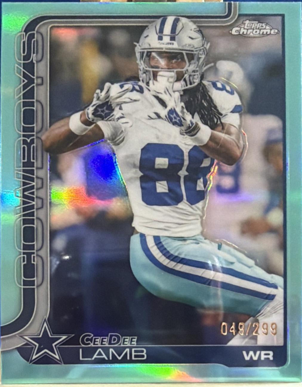 CeeDee Lamb [Teal Refractor] #76