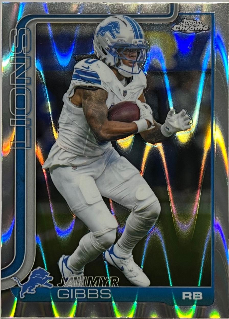 Jahmyr Gibbs [RayWave Refractor] #101