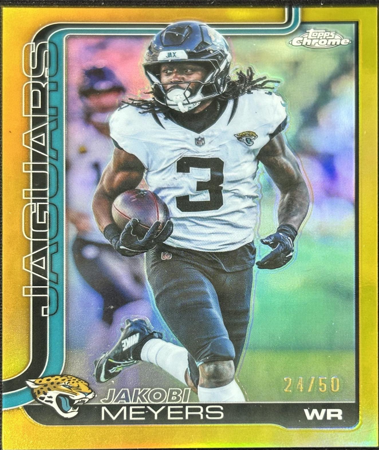 Jakobi Meyers [Gold Refractor] #176