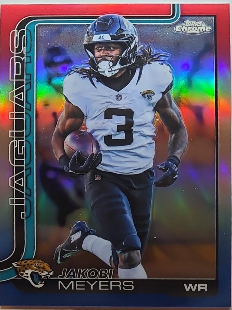 Jakobi Meyers [Red White Blue Refractor] #176