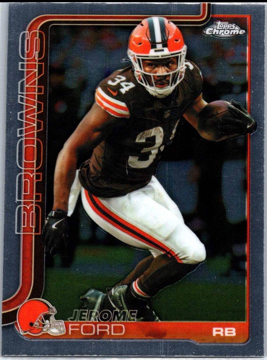 Jerome Ford [Football Leather Purple] #71