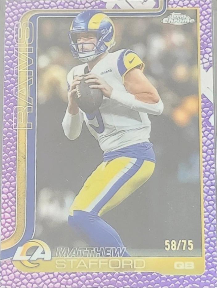 Matthew Stafford [Football Leather Purple] #169