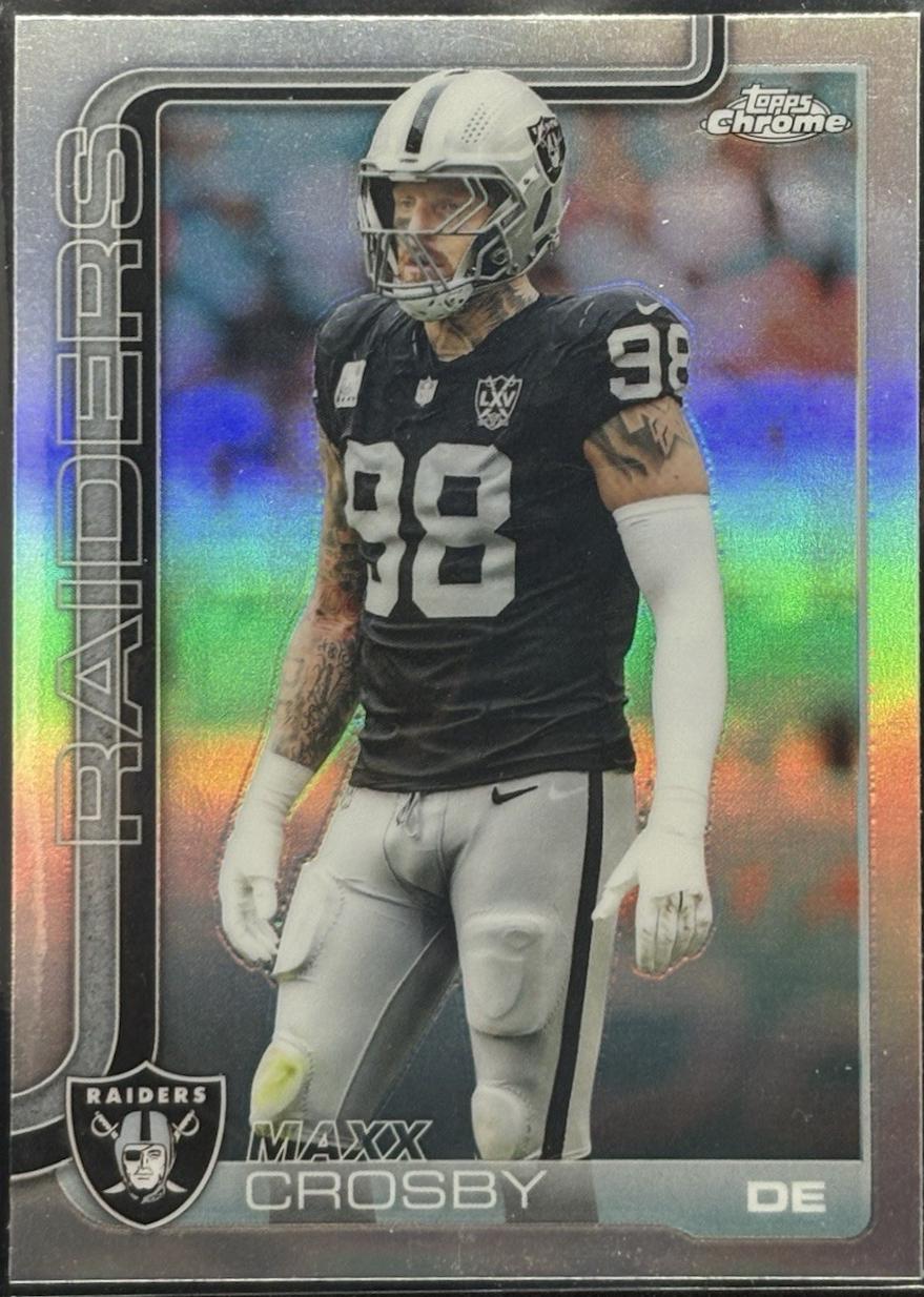 Maxx Crosby [Refractor] #180