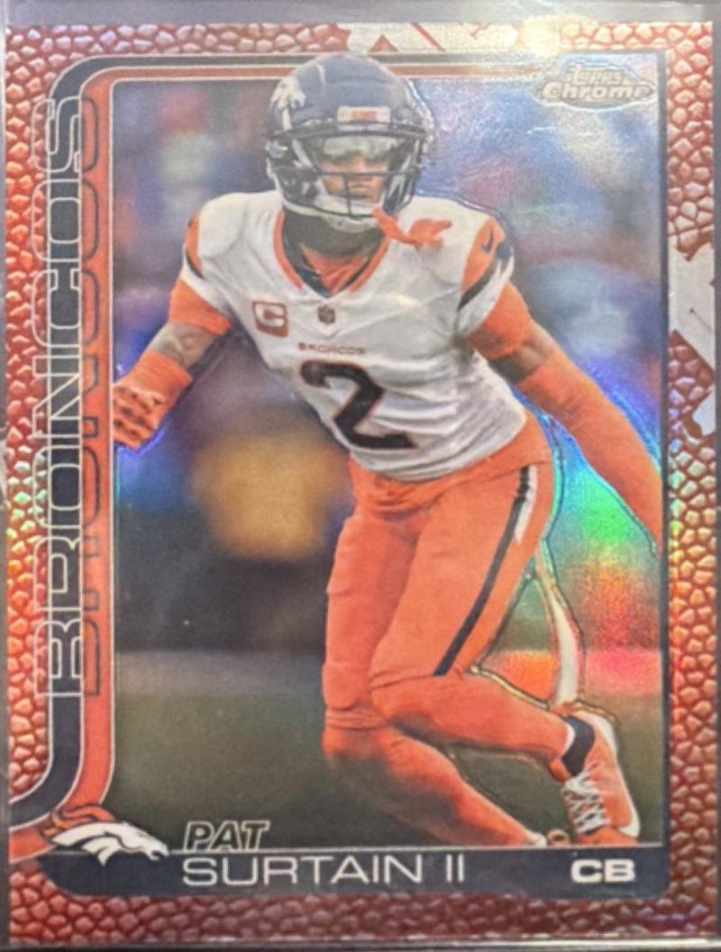Pat Surtain II [Football Leather Purple] #93