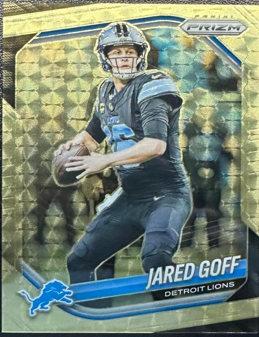 Jared Goff [Gold Vinyl] #10