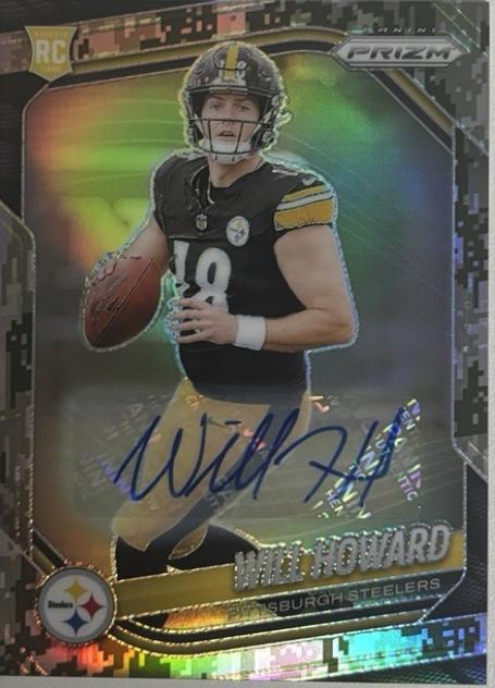 Will Howard [Autograph Camo] #367