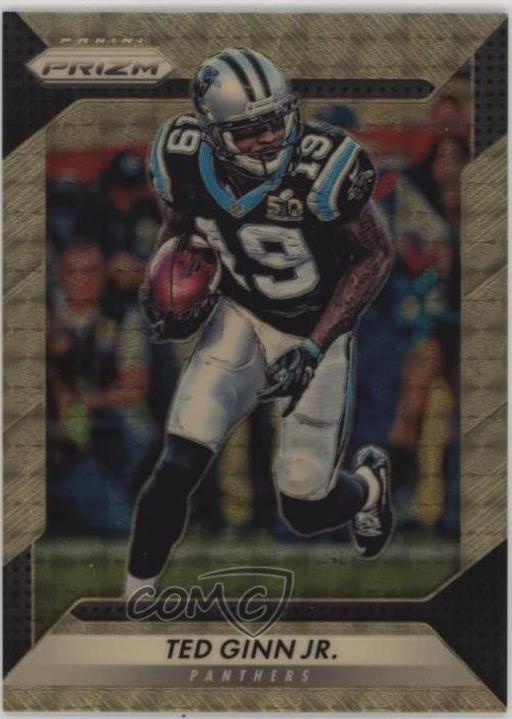 Ted Ginn Jr. [Gold Vinyl Prizm] #91