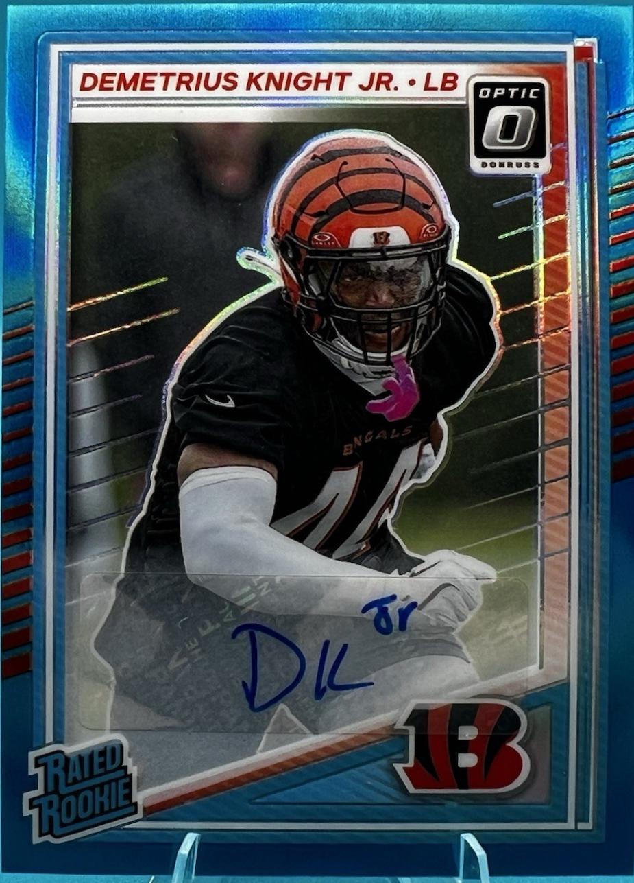 Demetrius Knight Jr. [Neon Blue Autograph] #296