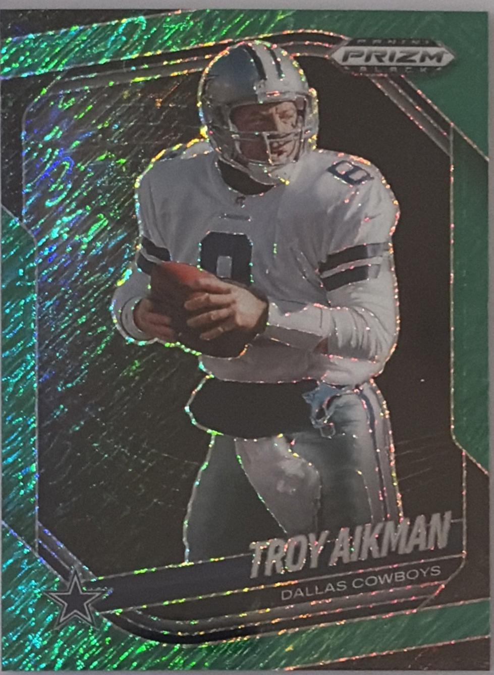 Troy Aikman [Green Shimmer] #45