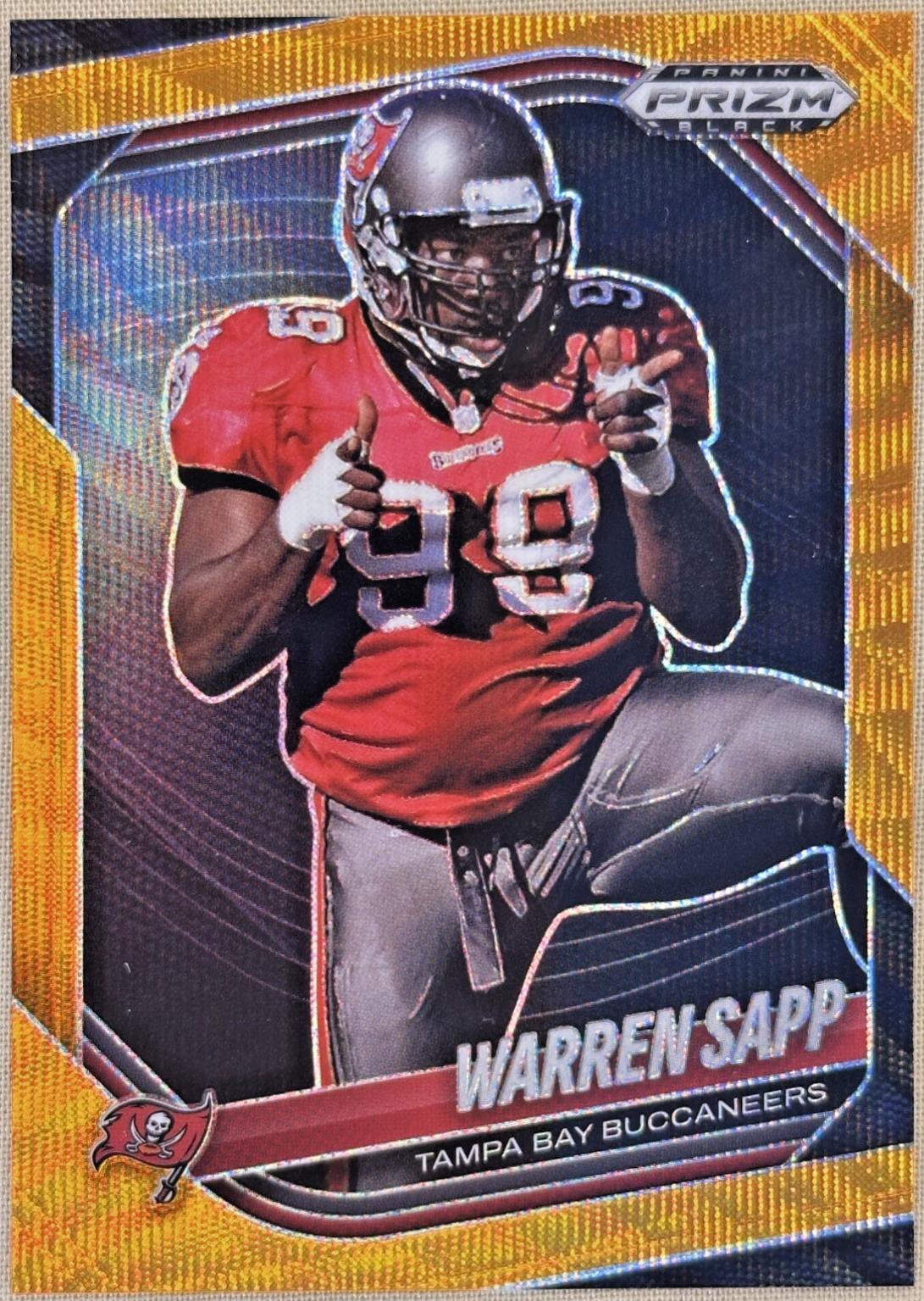 Warren Sapp [Orange Wave] #144