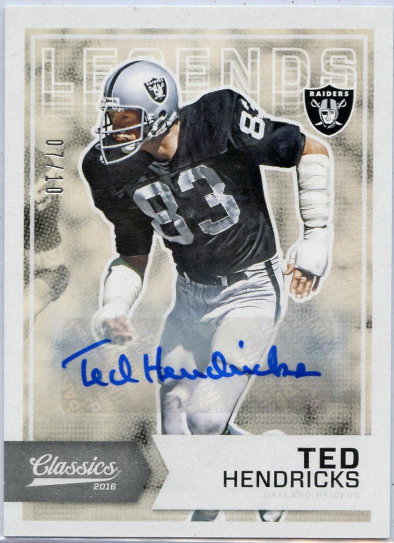 Ted Hendricks [Autograph] #183