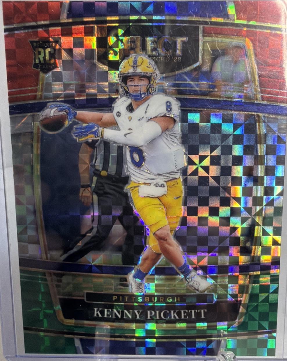 Kenny Pickett [Red Green Squares] #23