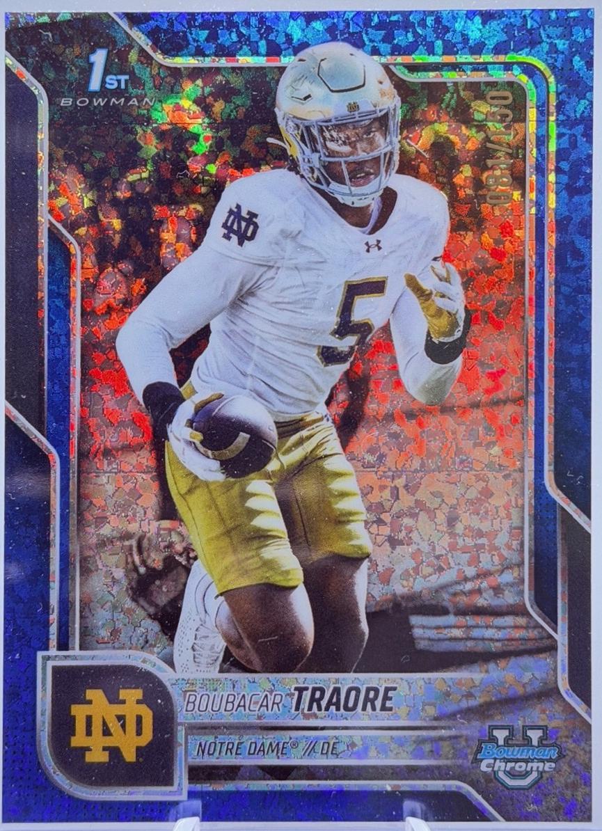 Boubacar Traore [Blue Mini-Diamond Refractor] #30