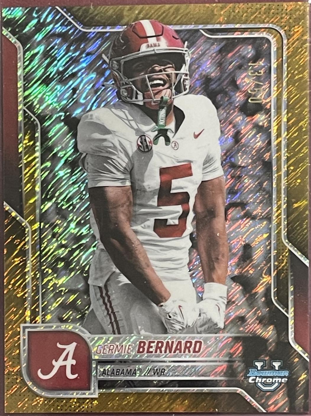 Germie Bernard [Gold Shimmer Refractor] #187