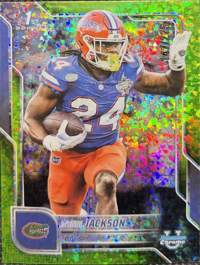 Ja'Kobi Jackson [Lime Green Mini-Diamond Refractor] #163
