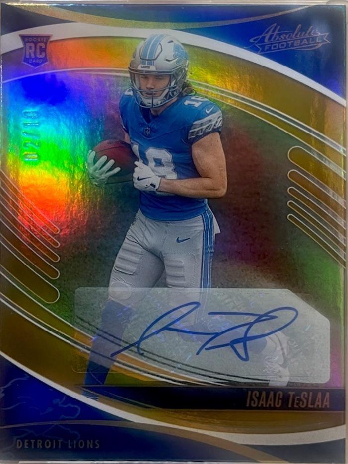 Isaac TeSlaa [Signature Spectrum Gold] #127