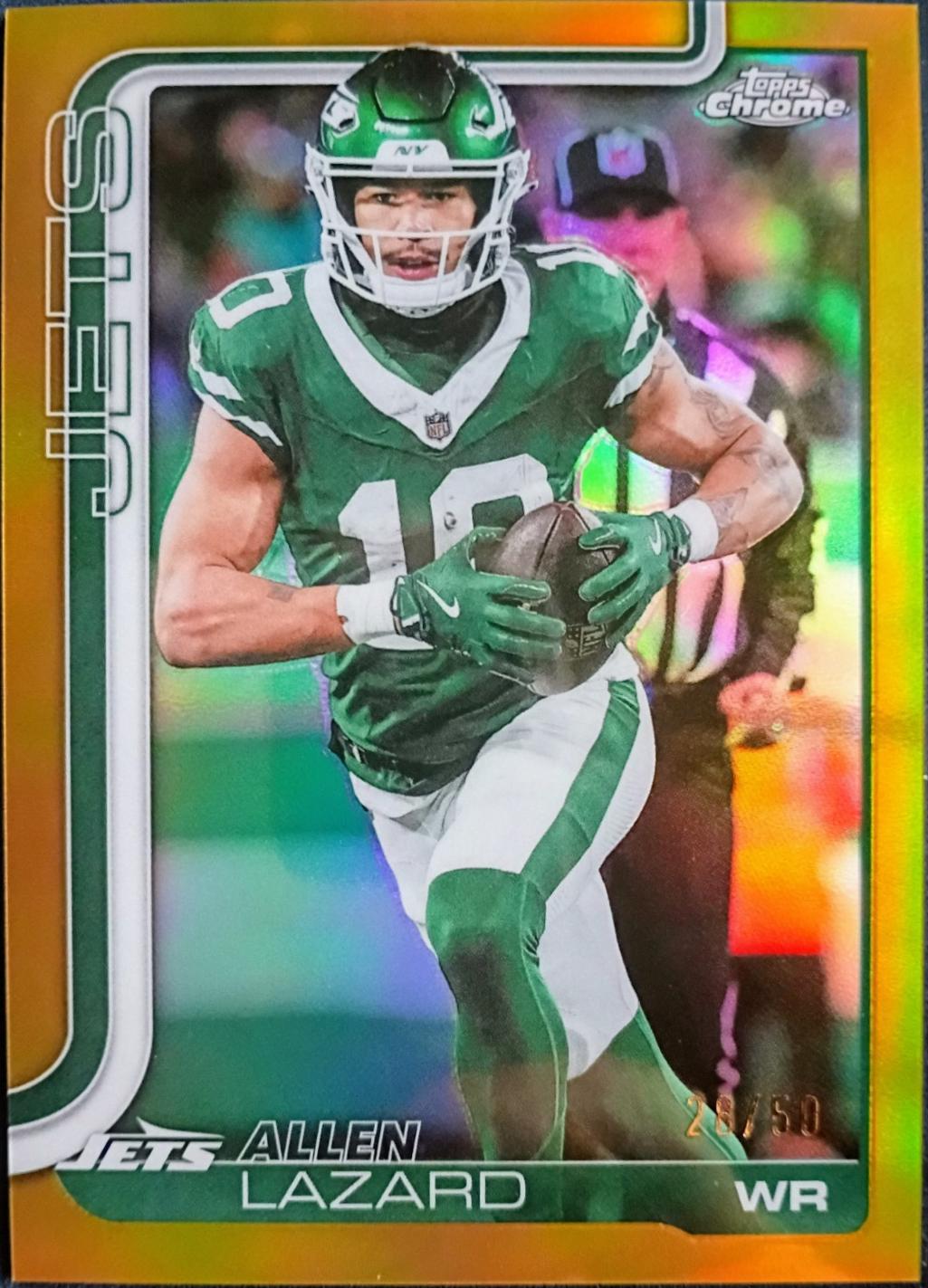 Allen Lazard [Gold Refractor] #236