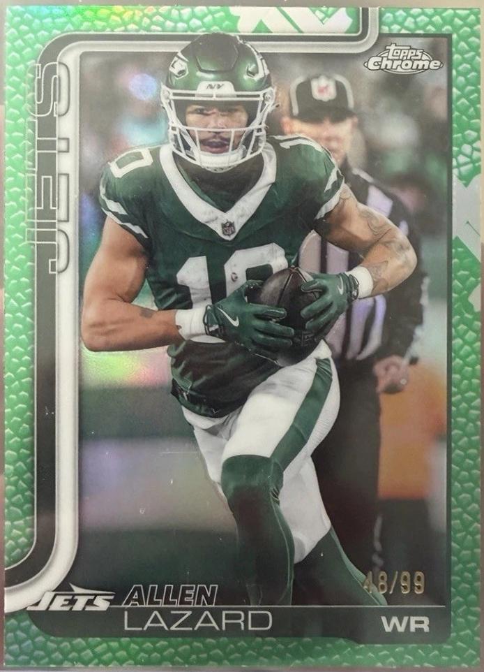 Allen Lazard [Green Refractor] #236