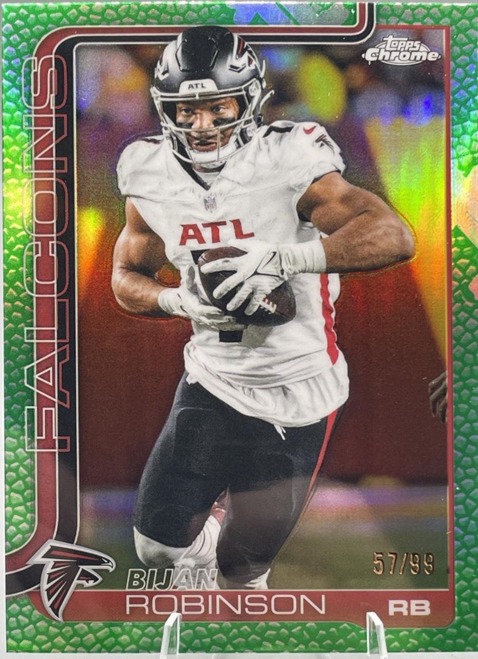 Bijan Robinson [Leather Green] #16