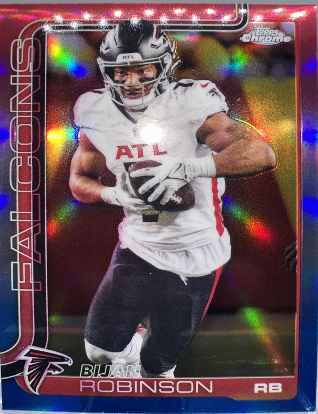 Bijan Robinson [Red White Blue Refractor] #16
