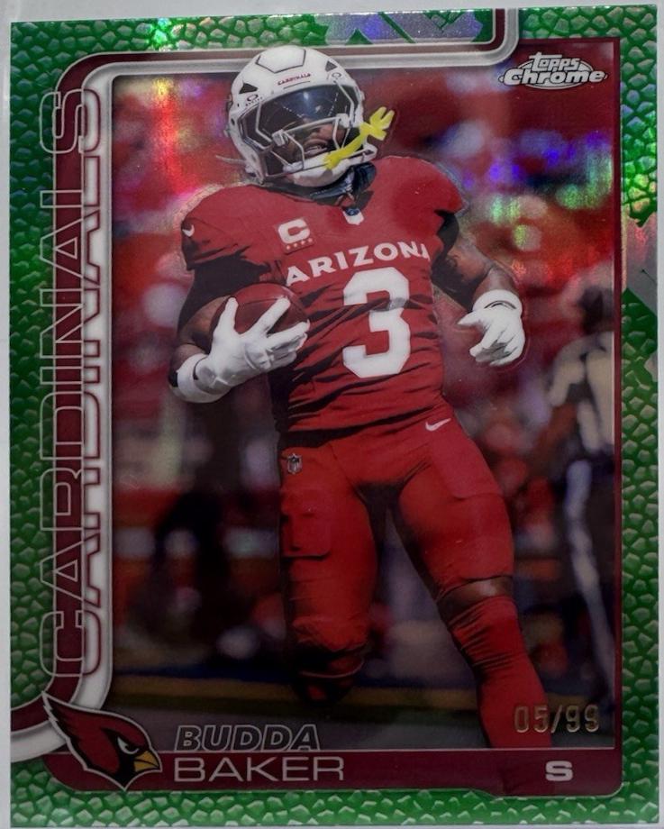 Budda Baker [Green Refractor] #8