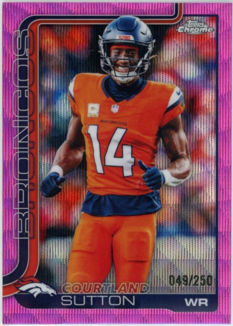 Courtland Sutton [Pink Refractor] #86