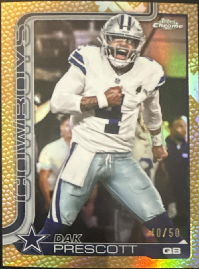 Dak Prescott [Gold Refractor] #79