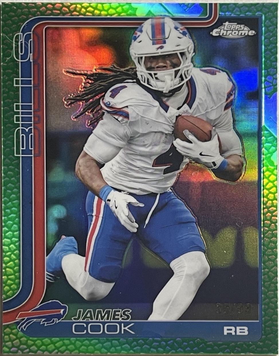 James Cook [Green Refractor] #35
