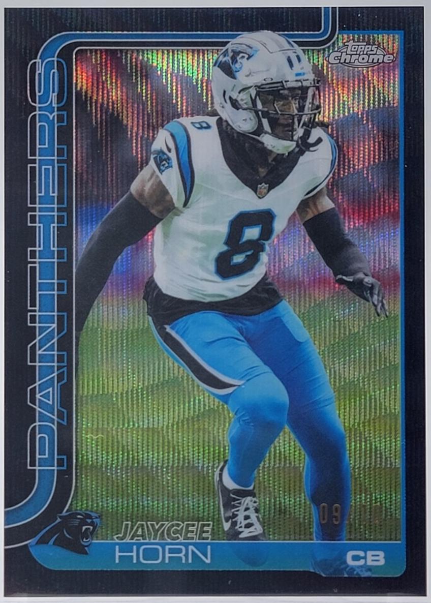 Jaycee Horn [Black Wave Refractor] #41