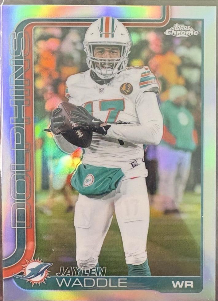 Jaylen Waddle [Refractor] #186