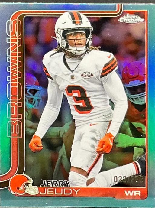 Jerry Jeudy [Aqua Refractor] #68