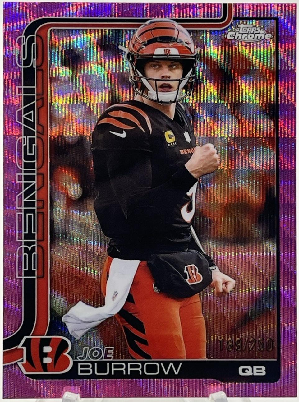 Joe Burrow [Pink Refractor] #61