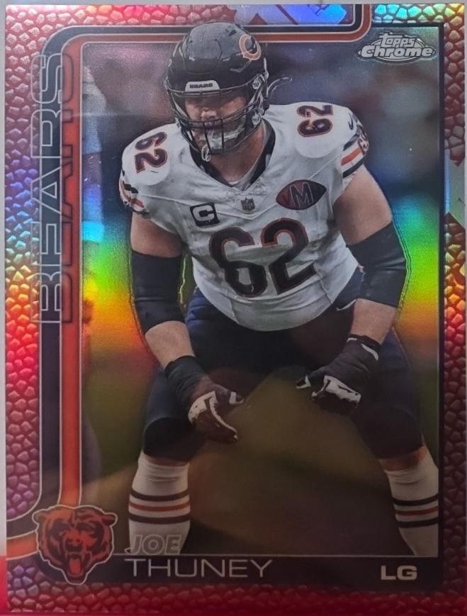 Joe Thuney [Leather Refractor] #50