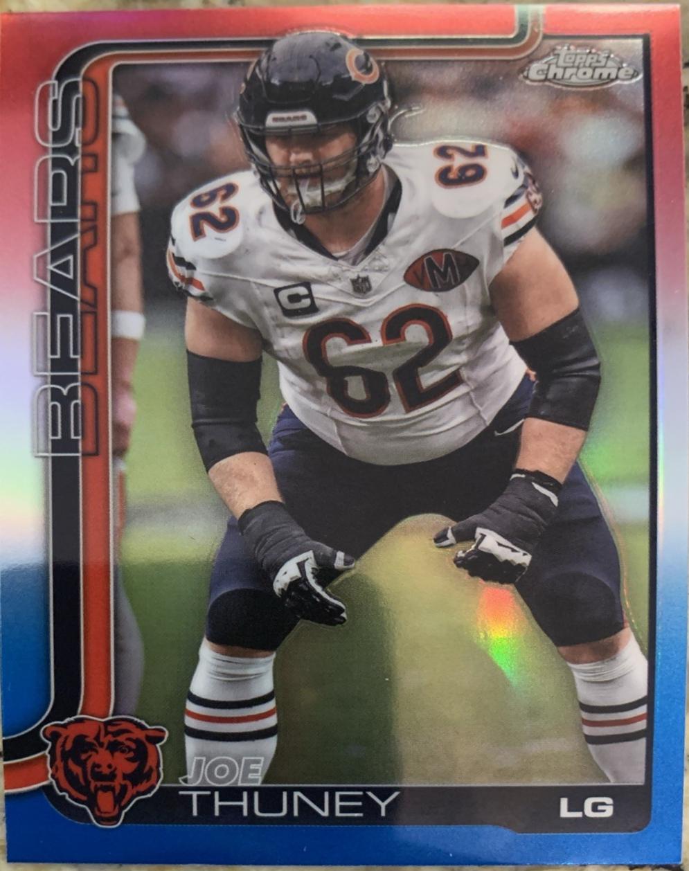 Joe Thuney [Red White Blue Refractor] #50