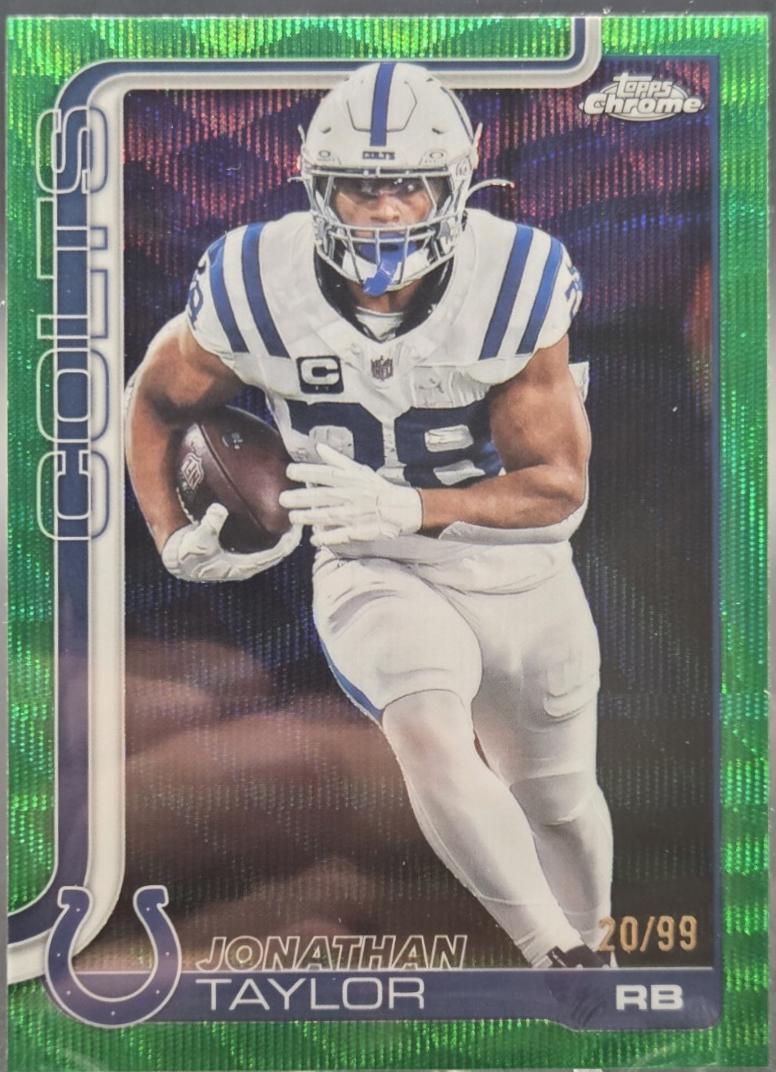 Jonathan Taylor [Green Wave Refractor] #130
