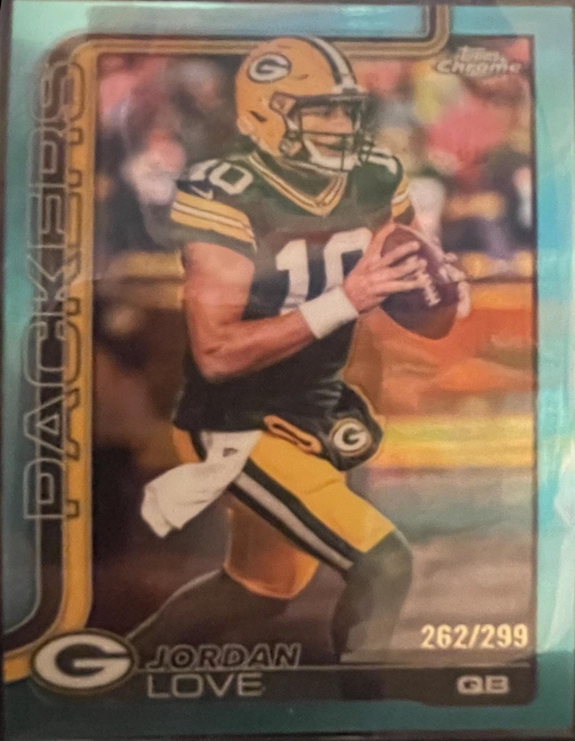 Jordan Love [Teal Refractor] #109