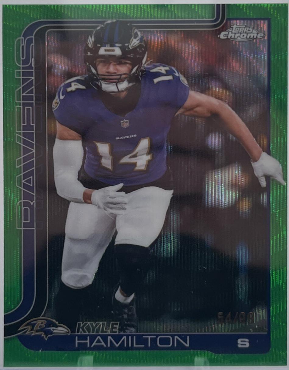 Kyle Hamilton [Green Wave Refractor] #29