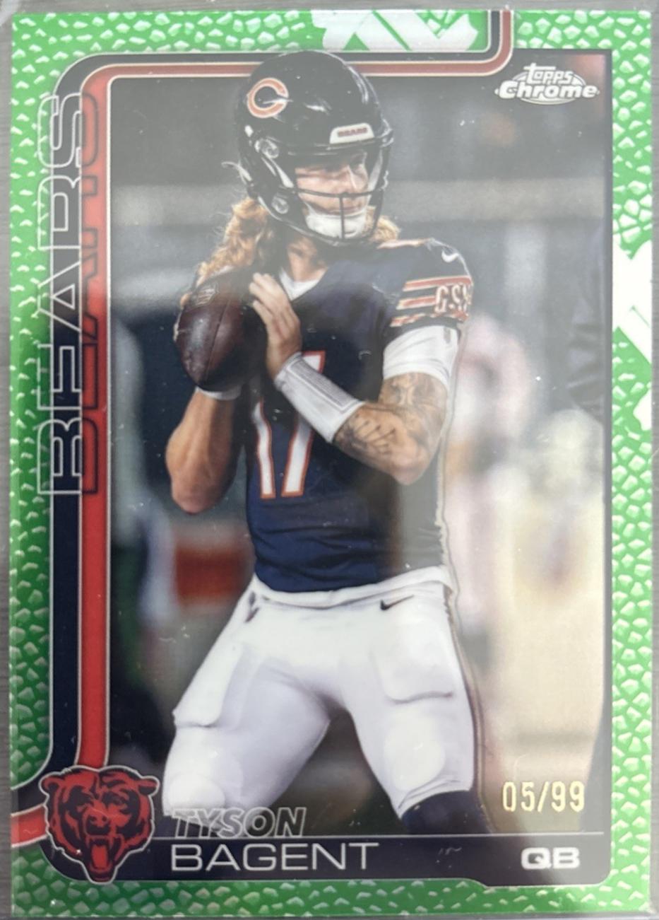 Tyson Bagent [Green Refractor] #54