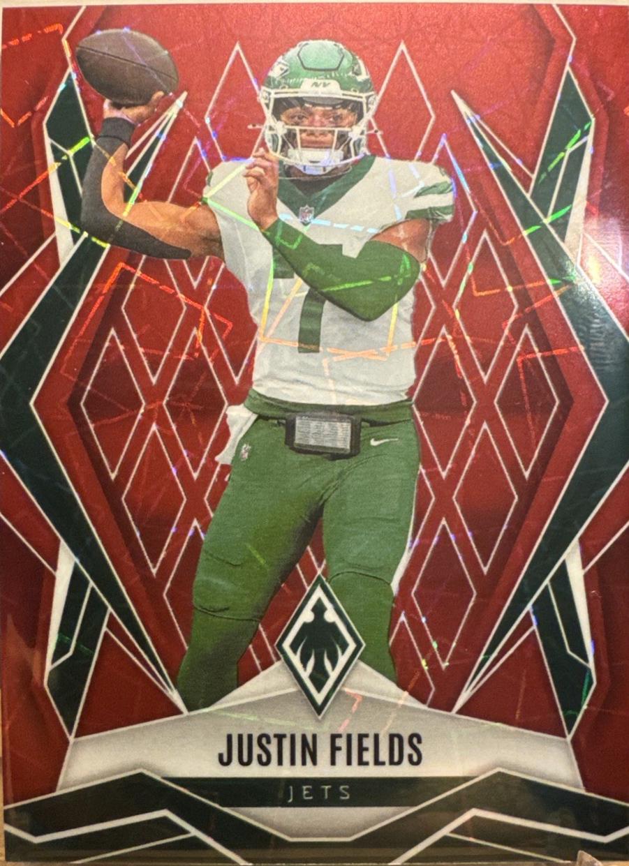 Justin Fields [Red Lazer] #107