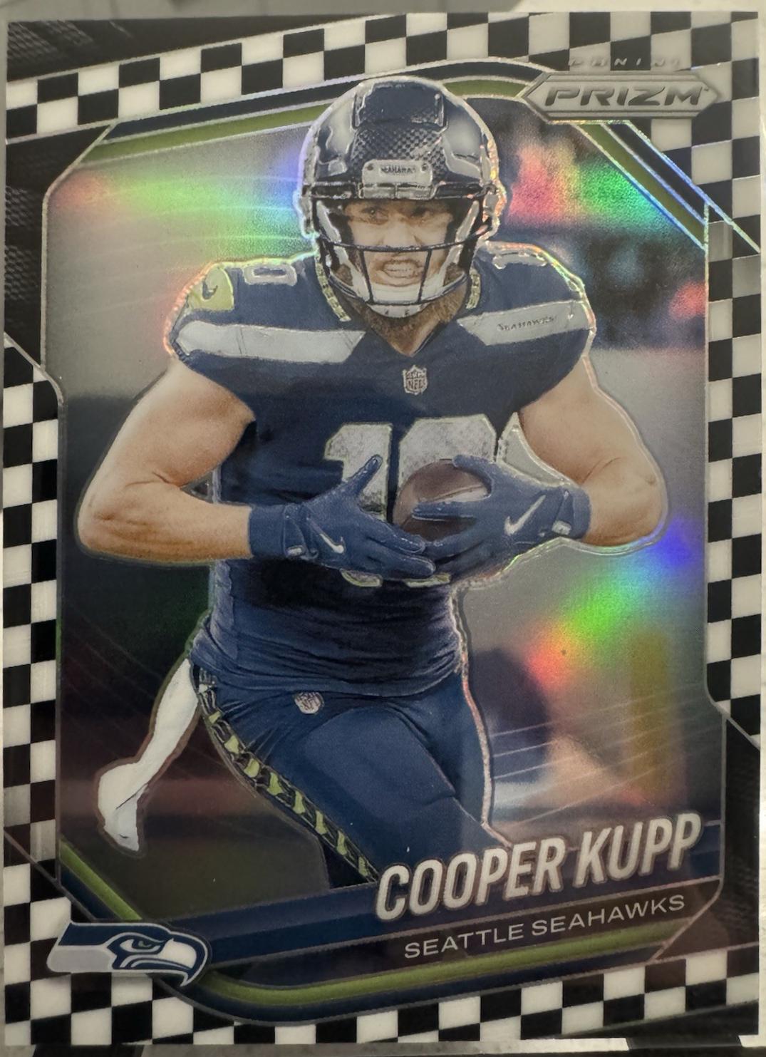 Cooper Kupp [Black White Checker] #16